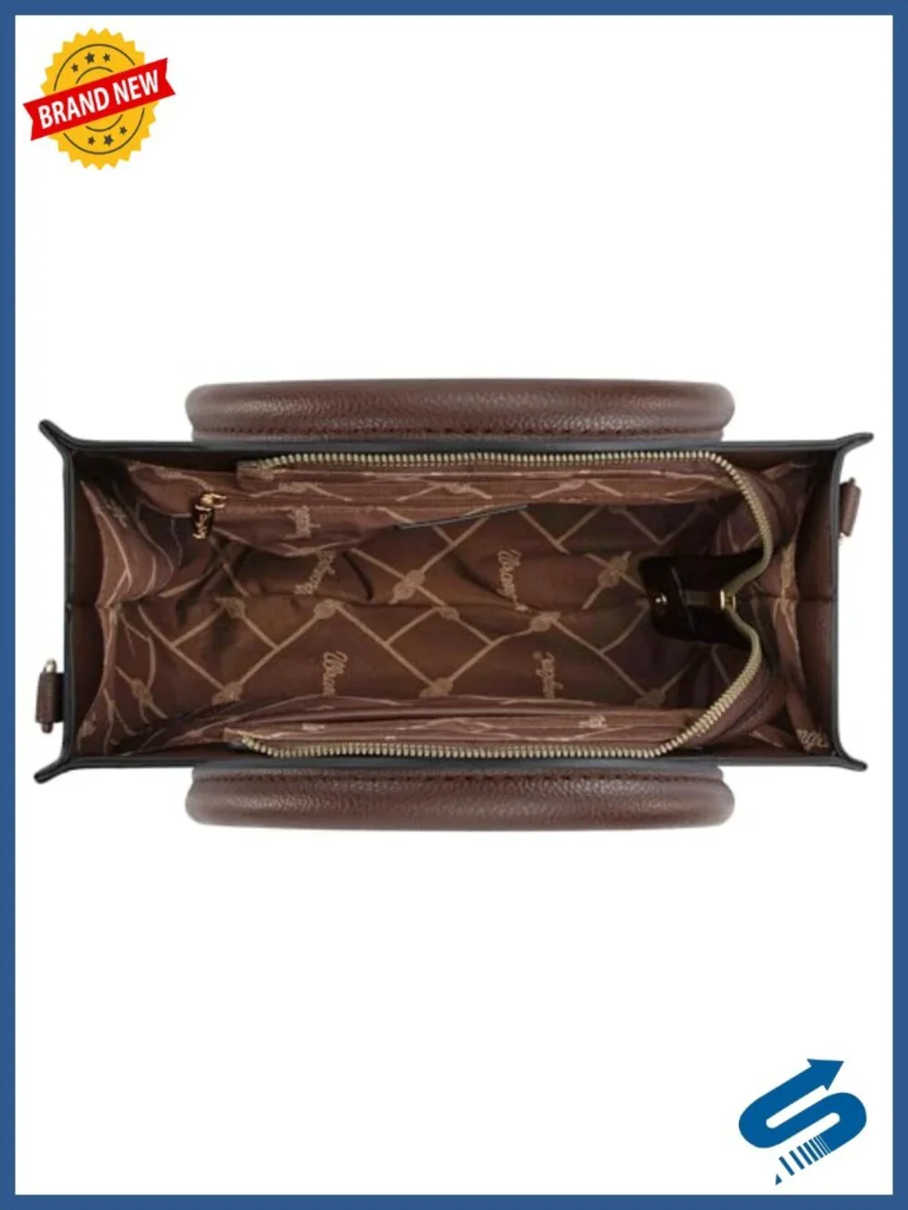 Woven Faux Leather 3-Piece Tote Crossbody & Wallet Set